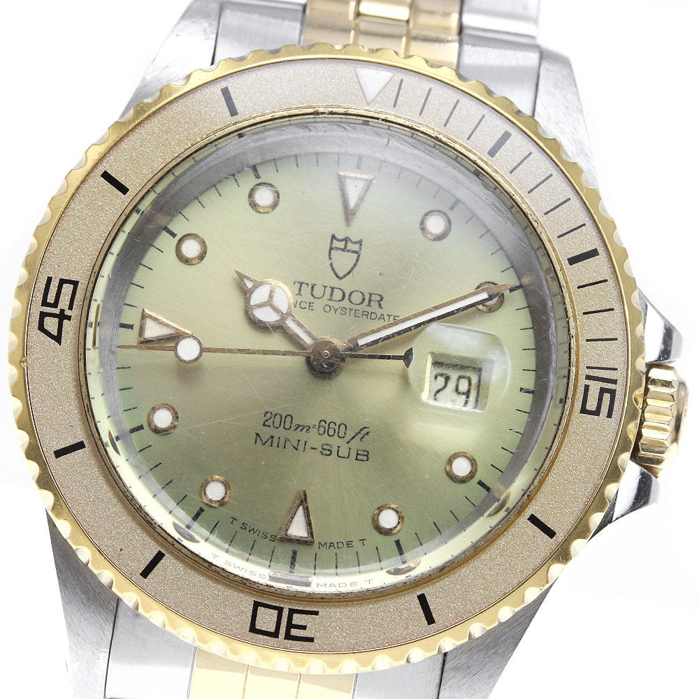 TUDOR Mini Sub Prince Oyster Date 73091 Cal.2671 Automatic Boy's Watch_837874