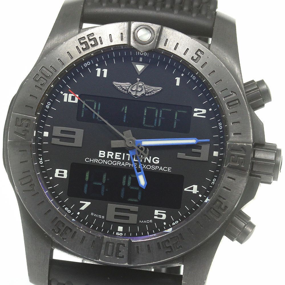 BREITLING Exo Space B55 Night Mission VB5510 black Dial Quartz Men's_837877