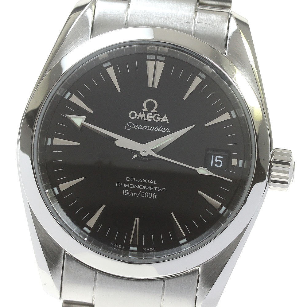 OMEGA Seamaster Aqua Terra 2504.50 Co-Axial Black Dial Automatic Boy's_837895