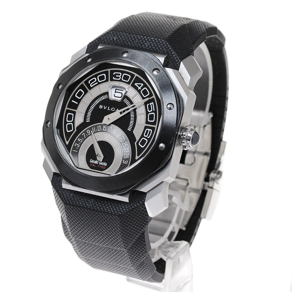 BVLGARI Octo by Retro Gerald Genta OBR.Y.1C black Dial Automatic Men's_837898