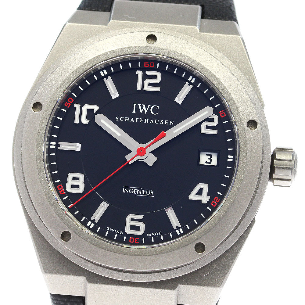 IWC SCHAFFHAUSEN Ingenieur Automatic AMG IW322703 black Dial Automatic Men's Watch_837948
