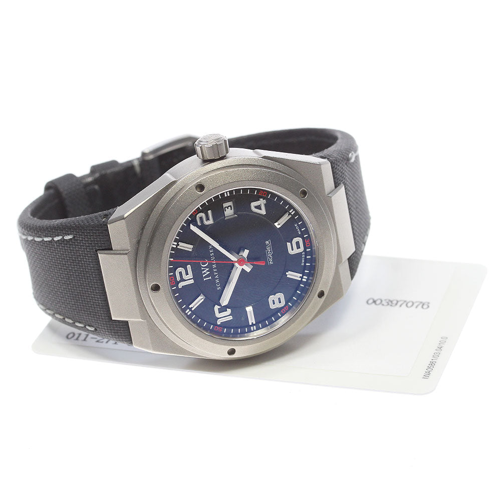 IWC SCHAFFHAUSEN Ingenieur Automatic AMG IW322703 black Dial Automatic Men's Watch_837948
