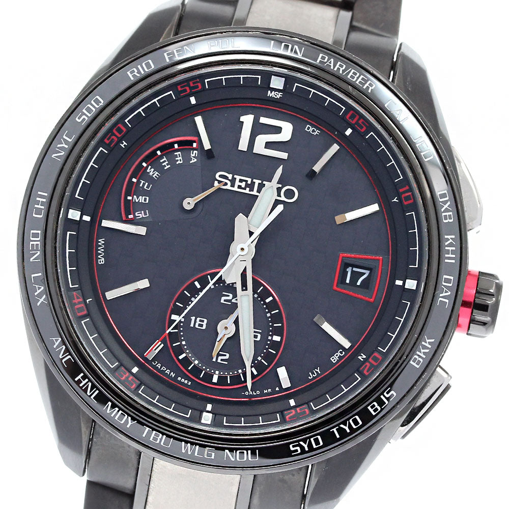 SEIKO Brights Flight Expert SAGA267/8B63-0AS0 Solar Powered Radio Men's_837962
