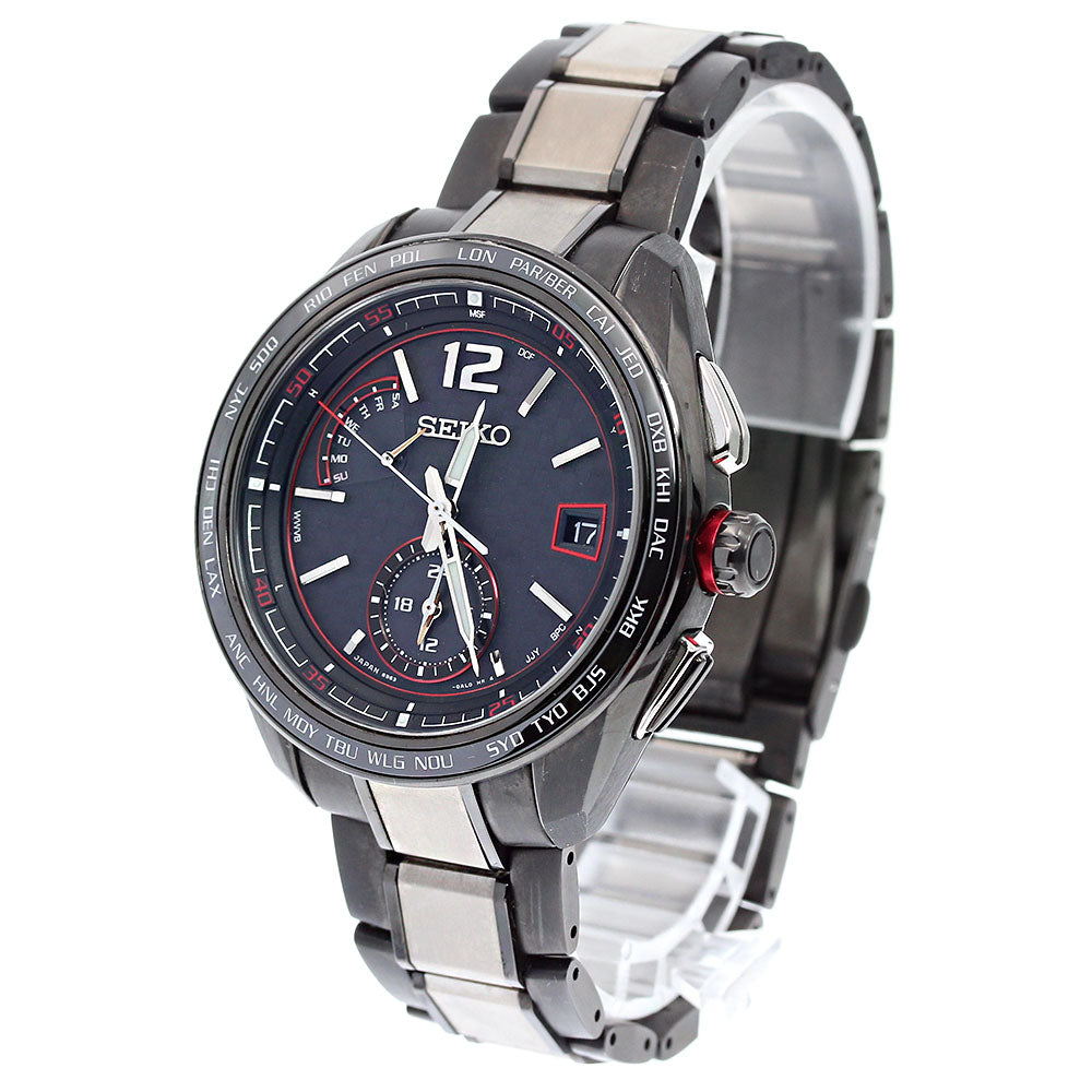 SEIKO Brights Flight Expert SAGA267/8B63-0AS0 Solar Powered Radio Men's_837962
