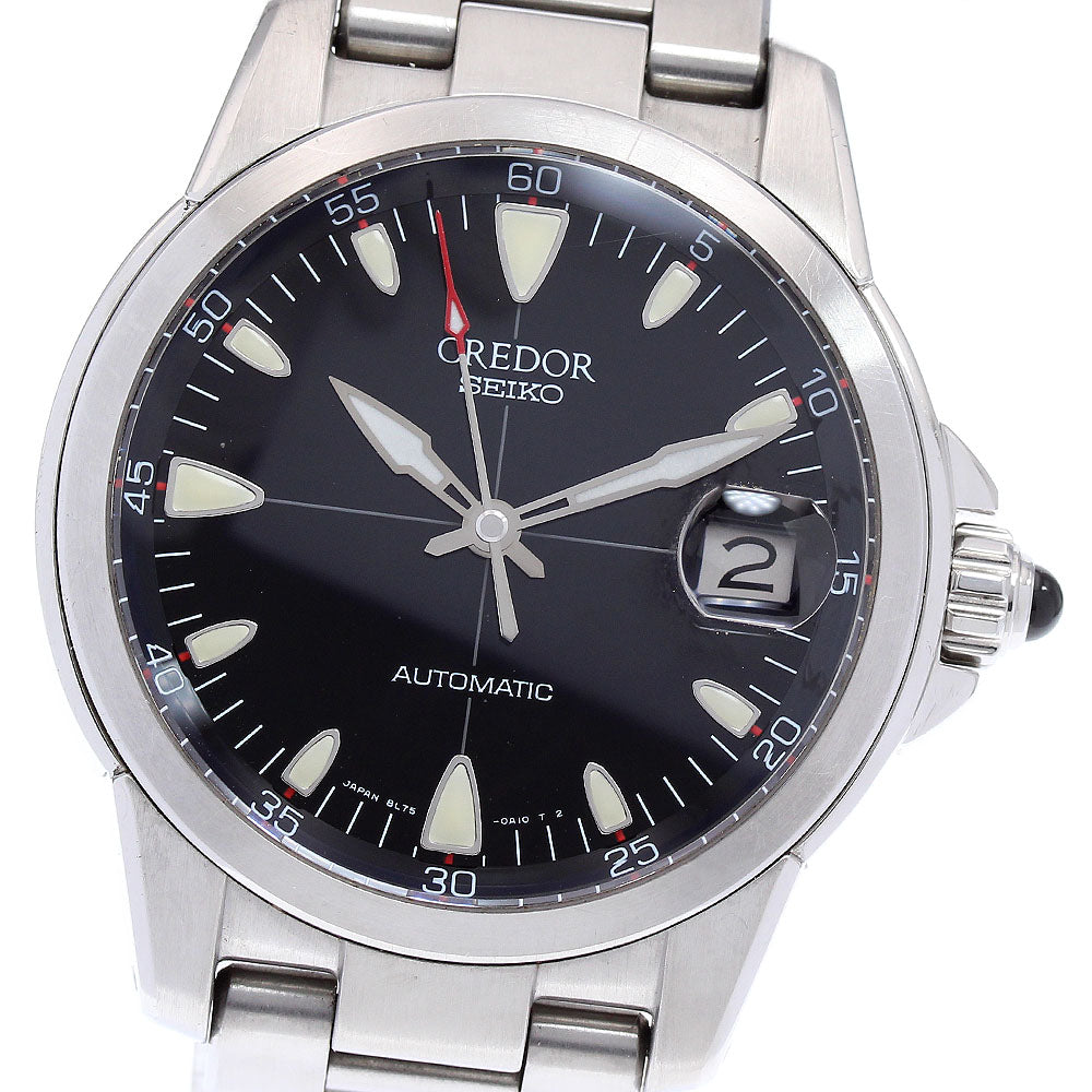 SEIKO CREDOR Phoenix GCBR997/8L75-0A10 Black Dial Automatic Men's Watch_837981