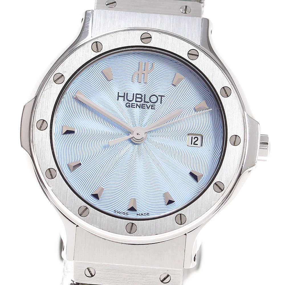 HUBLOT classic lady 1395.1 Date blue Dial Quartz Ladies Watch_837999