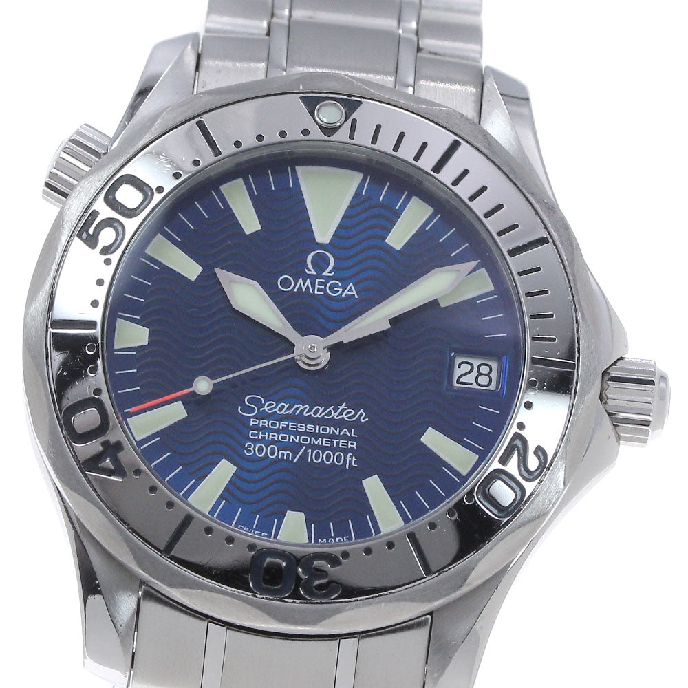 OMEGA Seamaster300 2253.80 Date Blue Dial Automatic Boy's Watch_838000