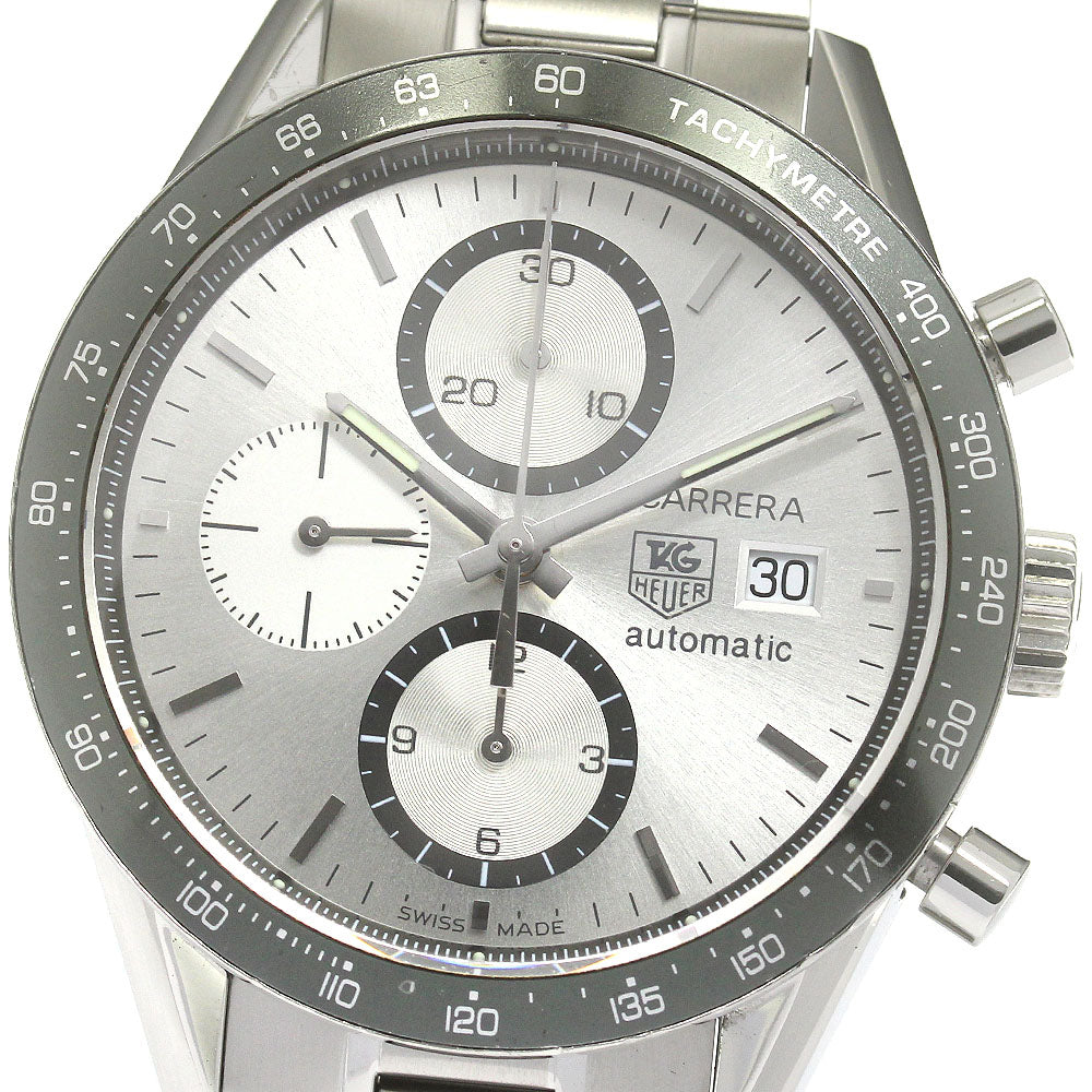 TAG HEUER Carrera CV2011 Chronograph Silver Dial Automatic Men's Watch_838044