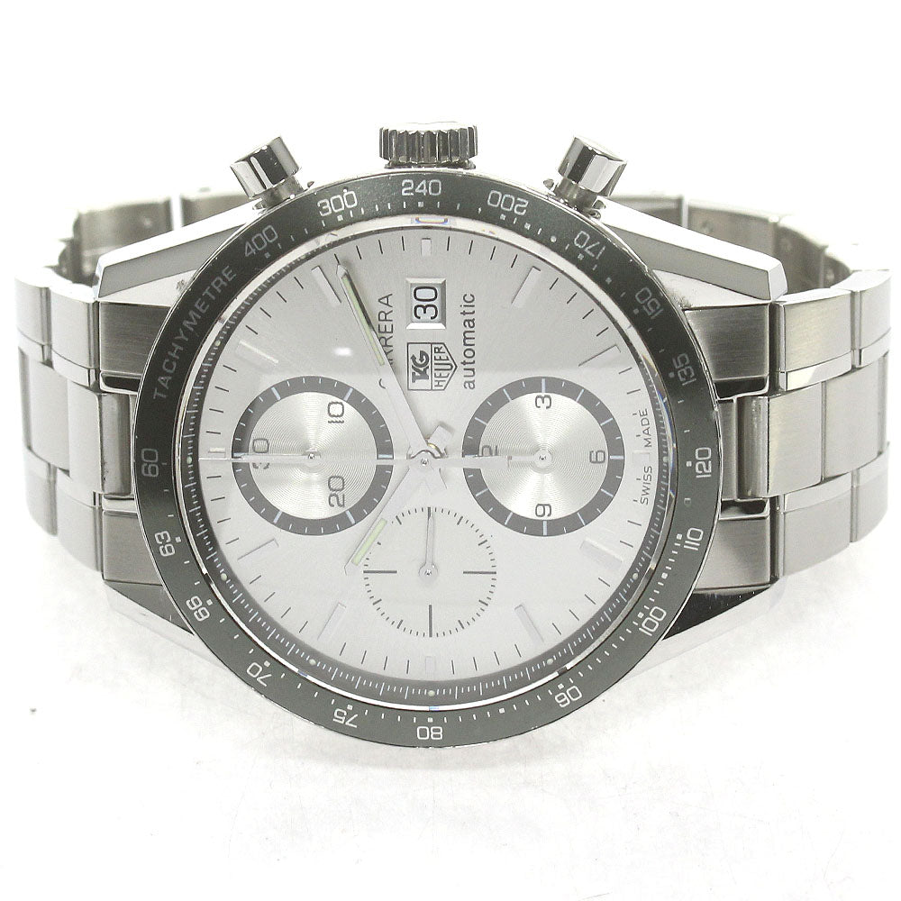 TAG HEUER Carrera CV2011 Chronograph Silver Dial Automatic Men's Watch_838044