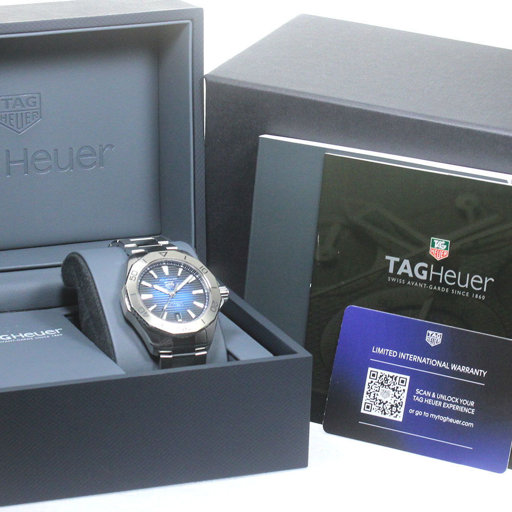 TAG HEUER Aquaracer WBP2111-0 Date Blue Gradation Dial Automatic Men's _838066