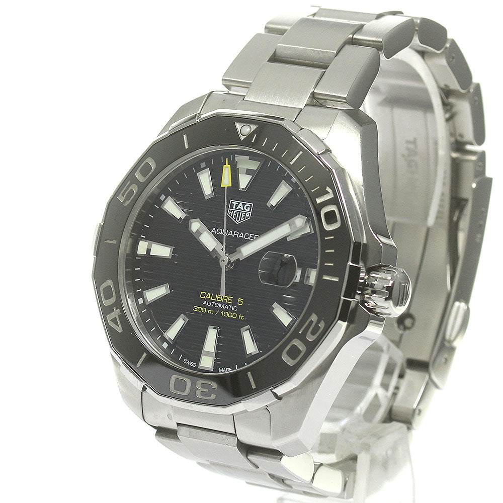 TAG HEUER Aqua Racer Caliber 5 WAY201A Date black Dial Automatic Men's Watch_838070