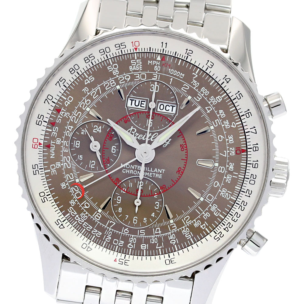 BREITLING Montbrillanda Datra A21330 Brown Dial Automatic Men's Watch_838076
