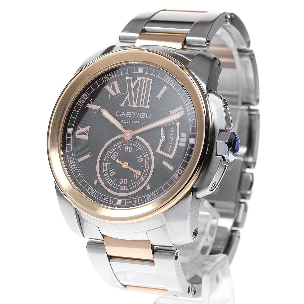 CARTIER Calibur de Cartier W7100050 Brown Dial Automatic Men's Watch_838119