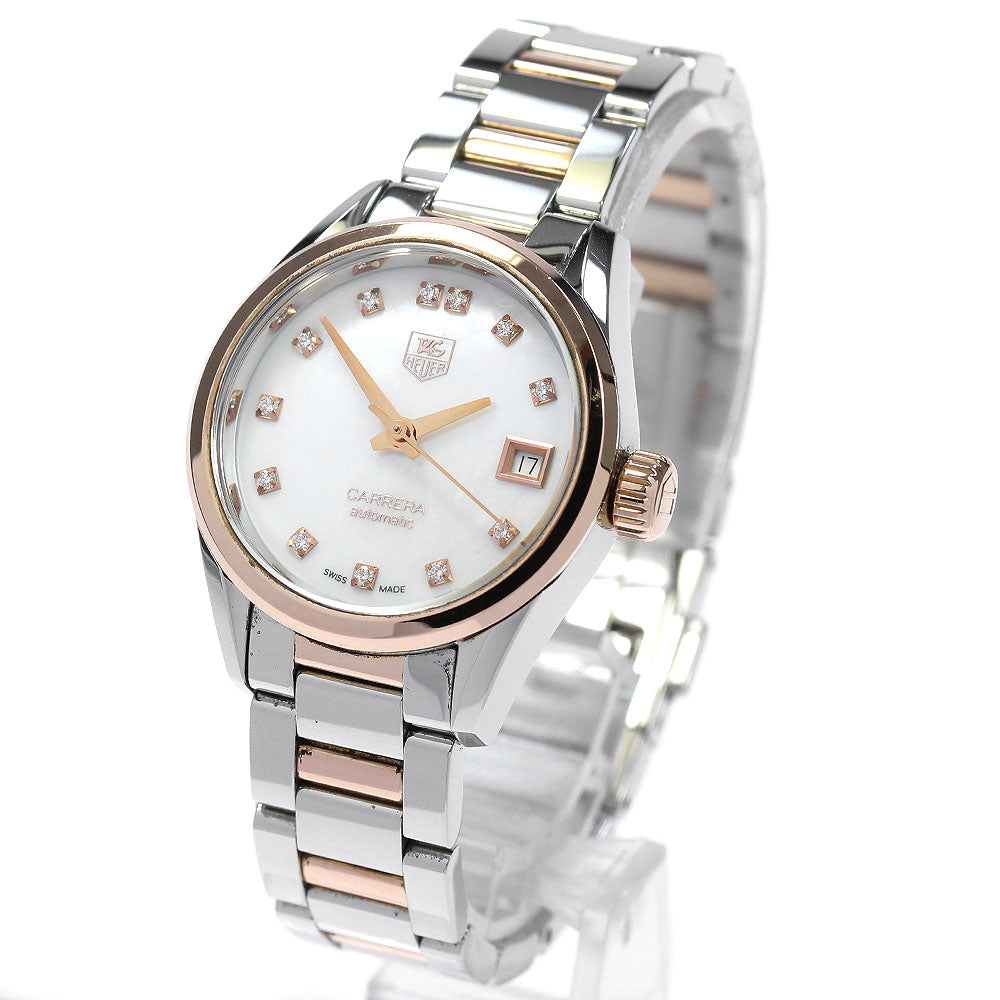 TAG HEUER Carrera WAR2452 Caliber 9 12P Diamond Date Automatic Ladies_838171
