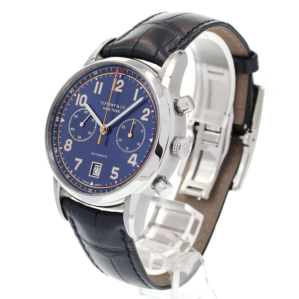 TIFFANY&Co. CT60 Ref.34668396 Chronograph blue Dial Automatic Men's Watch_838183