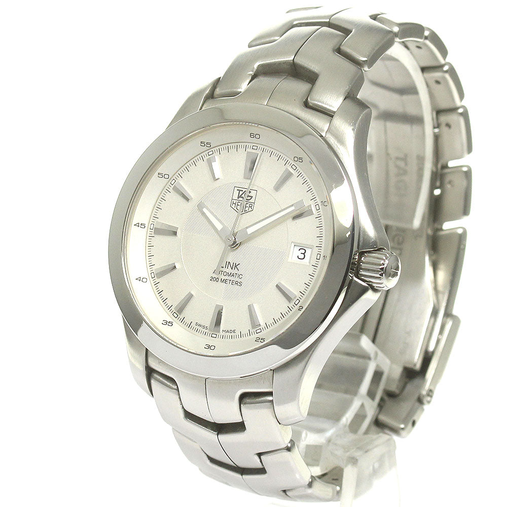 TAG HEUER Link WJF2111 Date Silver Dial Automatic Men's Watch_838212