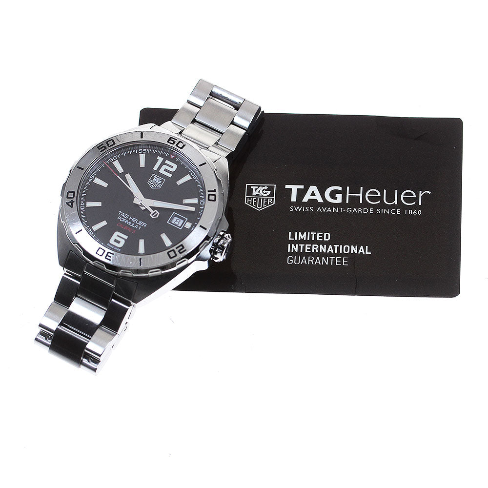 TAG HEUER Formula 1 caliber 5 WAZ2113 Date black Dial Automatic Men's Watch_838248