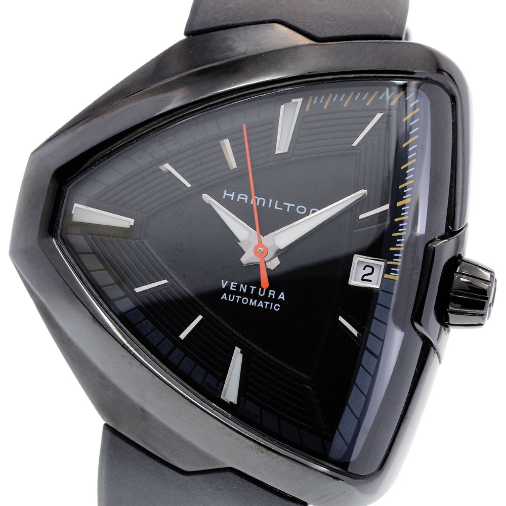 HAMILTON Ventura Elvis 80 H24585731 Date black Dial Automatic Men's Watch_838265