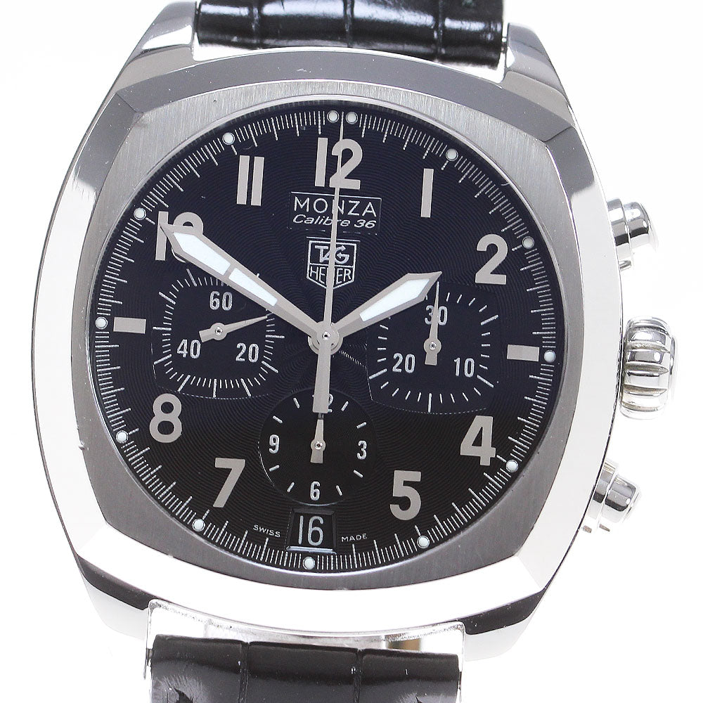TAG HEUER Monza CR5110 Caliber 36 Chronograph black Dial Automatic Men's Watch_838274