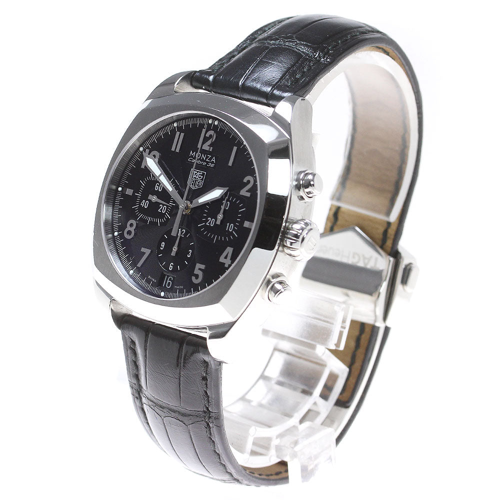 TAG HEUER Monza CR5110 Caliber 36 Chronograph black Dial Automatic Men's Watch_838274