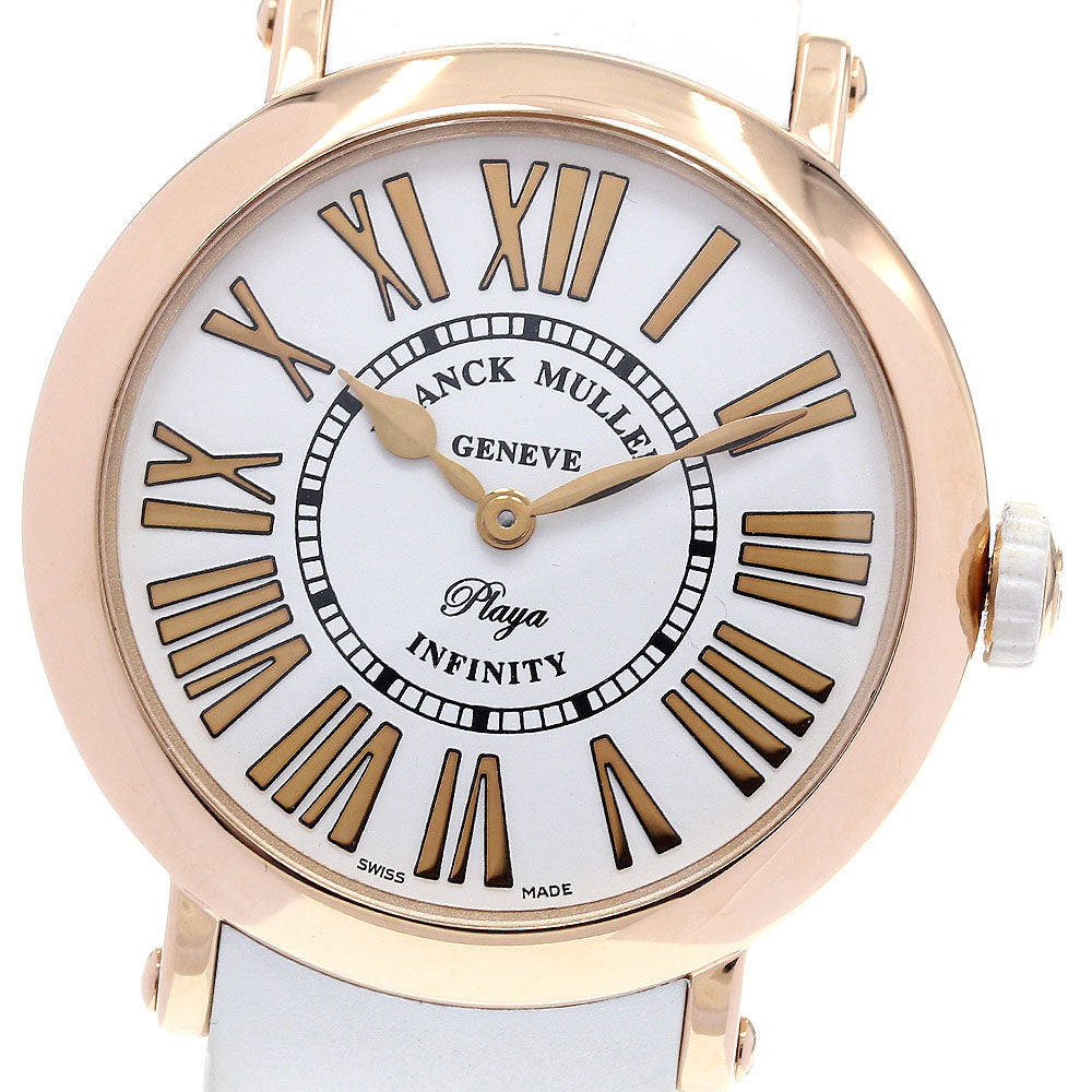 FRANCK MULLER Round Pliers 8035QZRELRPLY K18PG white Dial Quartz Ladies_838286