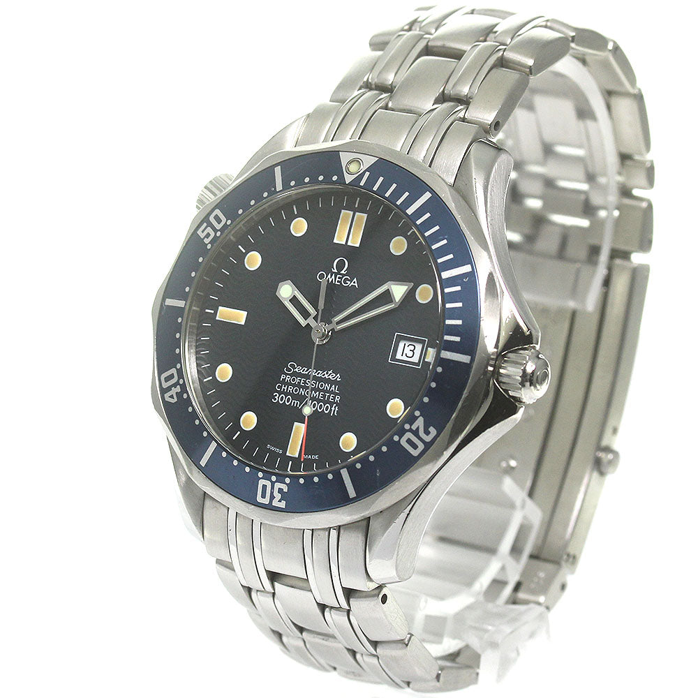 OMEGA Seamaster300 2531.80 Date Navy Dial Automatic Men's Watch_838307