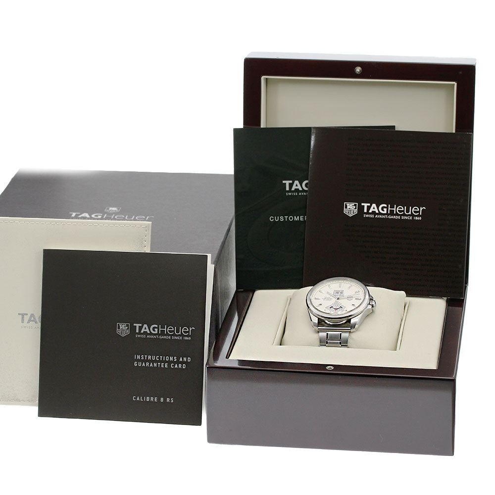 TAG HEUER Grand Carrera Calibre 8 WAV5112 GMT Automatic Men's Watch_838344