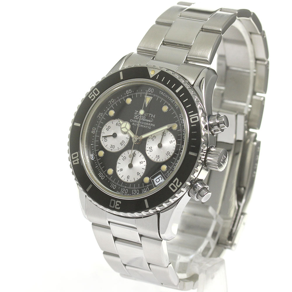 ZENITH El Primero 02.1320.400 Chronograph black Automatic Men's Watch_838356