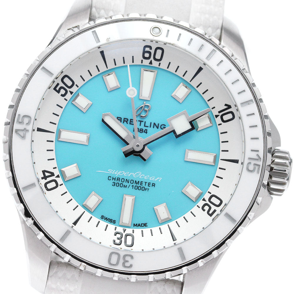 BREITLING Superocean Automatic 36 A17377 Light blue Dial Automatic Boy's _838388