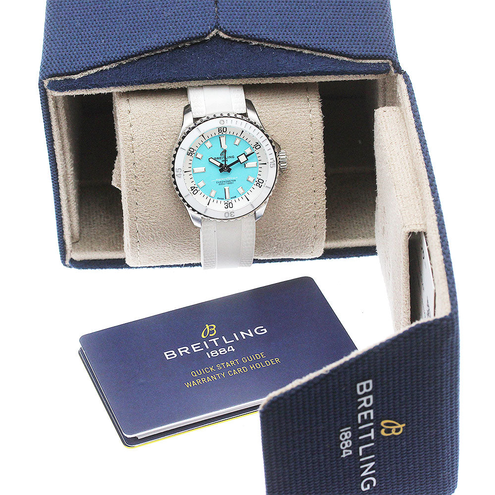 BREITLING Superocean Automatic 36 A17377 Light blue Dial Automatic Boy's _838388
