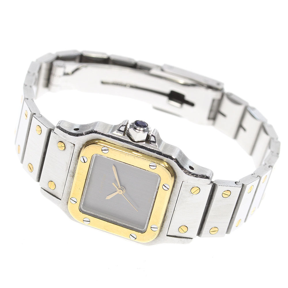 CARTIER Santos GalbeeSM Gray Dial Automatic Ladies Watch_838405