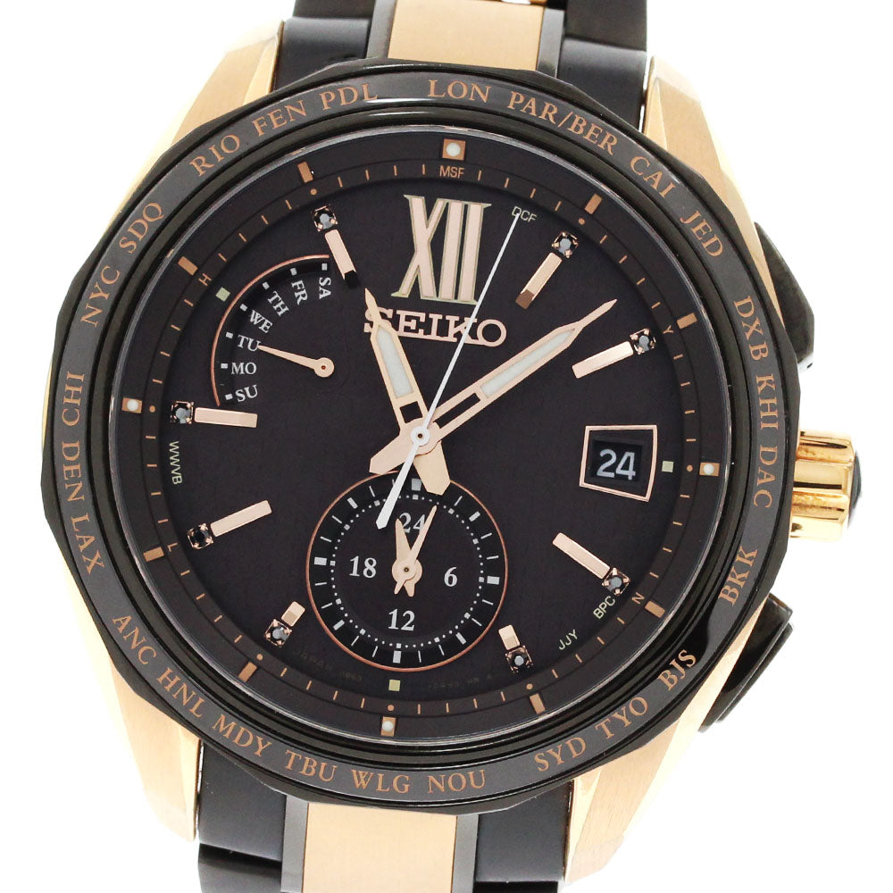 SEIKO Brights Flight Expert Limited SAGA254/8B63-0AR0 Solar Powered Radio_838432