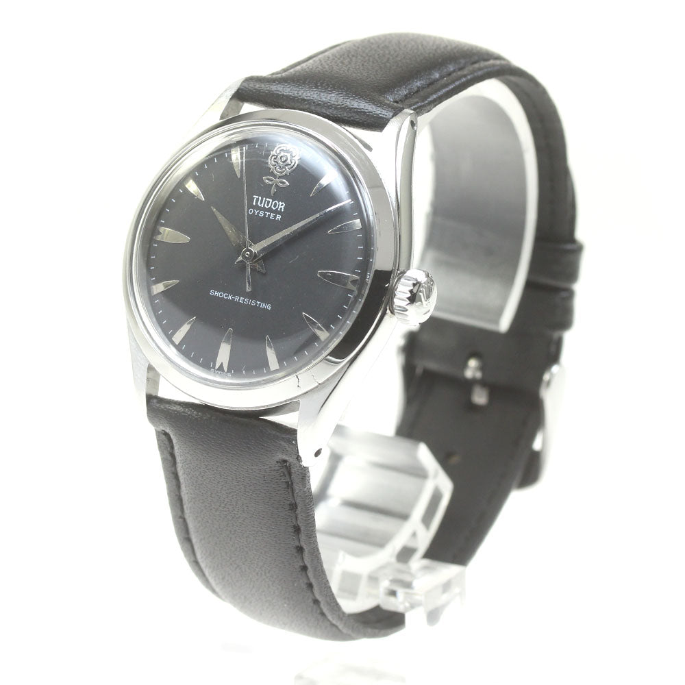 TUDOR Oyster Decabala 7934 black Dial Hand Winding Men's Watch_838465