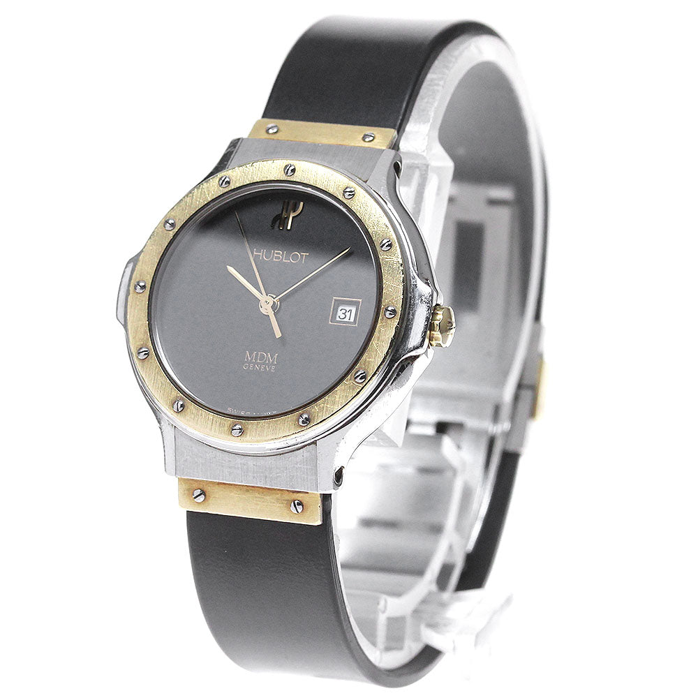 HUBLOT MDM Classic 1391.2 Date black Dial Quartz Ladies Watch_838484