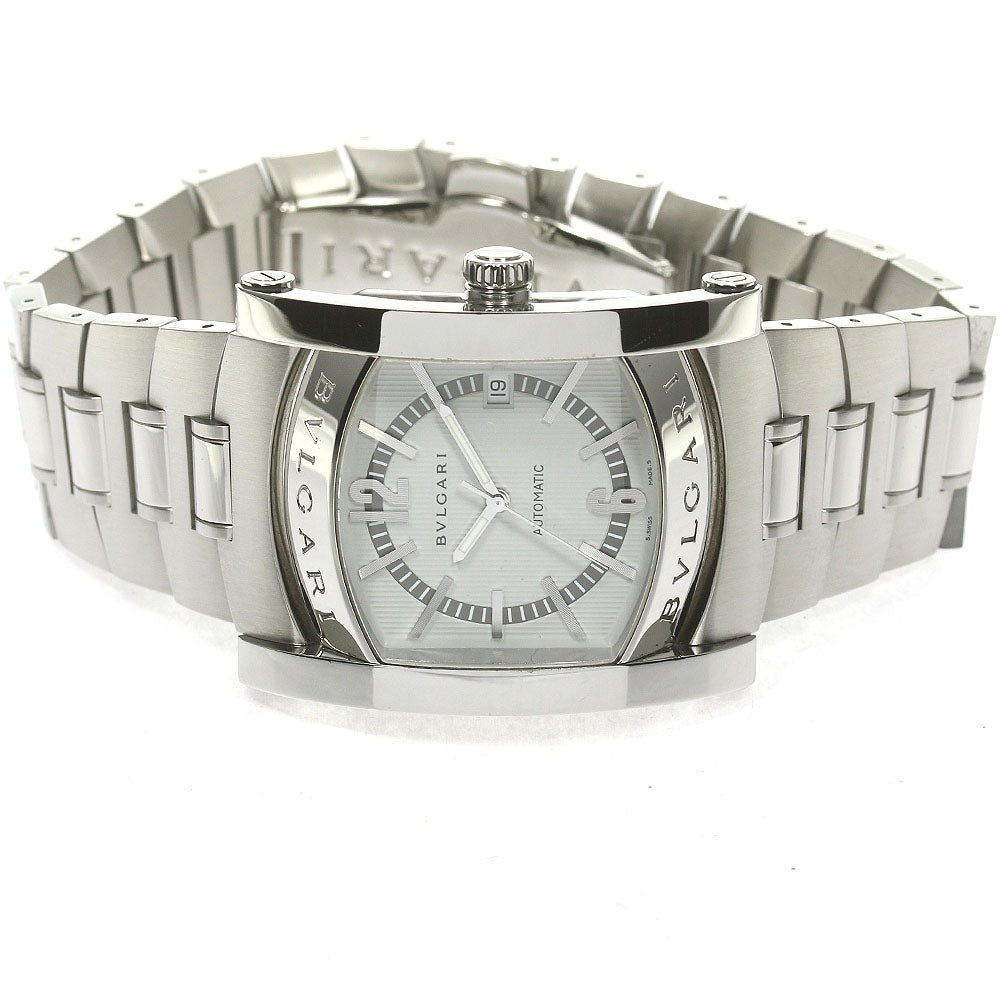 BVLGARI Assioma AA48S Date Silver Dial Automatic Men's Watch_838486