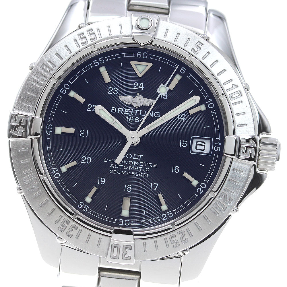 BREITLING Colt Ocean A17350 Date black Dial Automatic Men's Watch_838505
