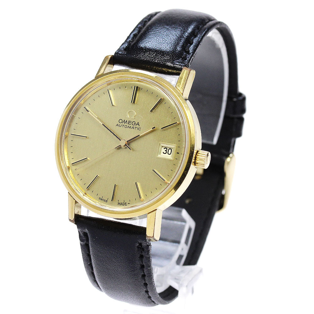 OMEGA 166.0202 Date Cal.1012 Gold Dial Automatic Men's Watch_838537