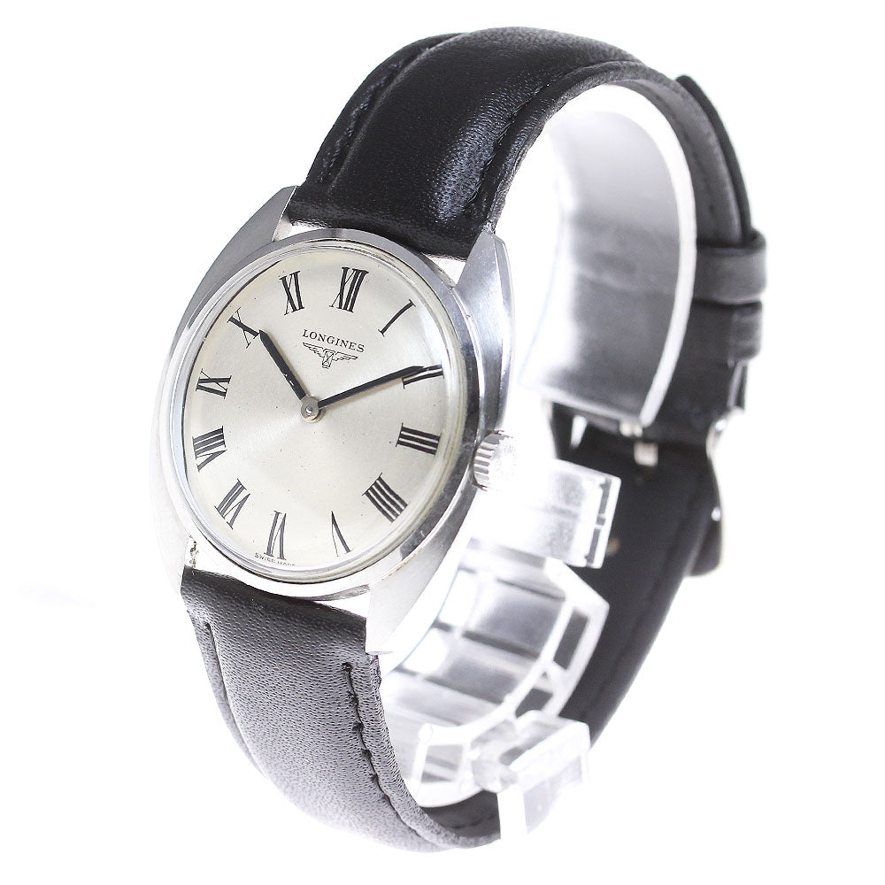 LONGINES vintage Silver Dial Hand Winding Men's Watch_838559