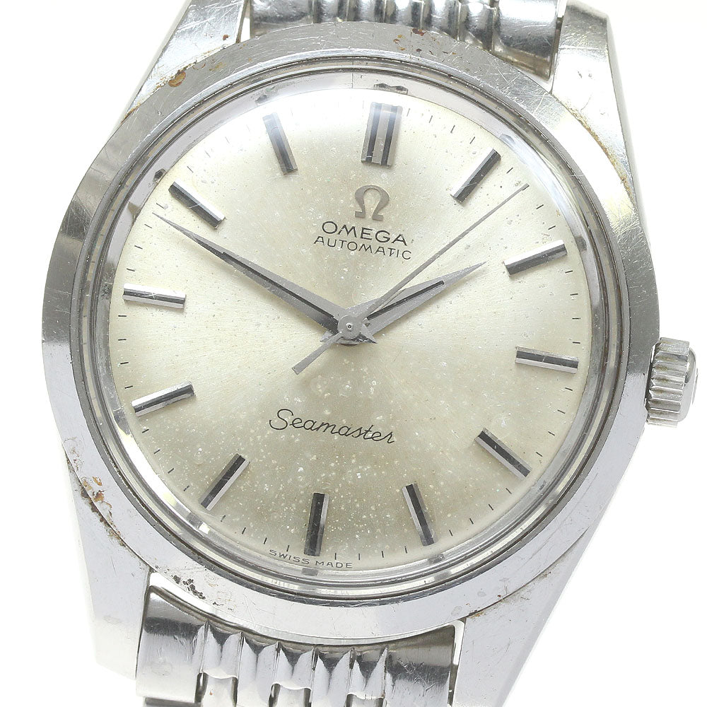 OMEGA Seamaster 165.010 Cal.552 Rice Bracelet Silver Dial Automatic Men's_838666