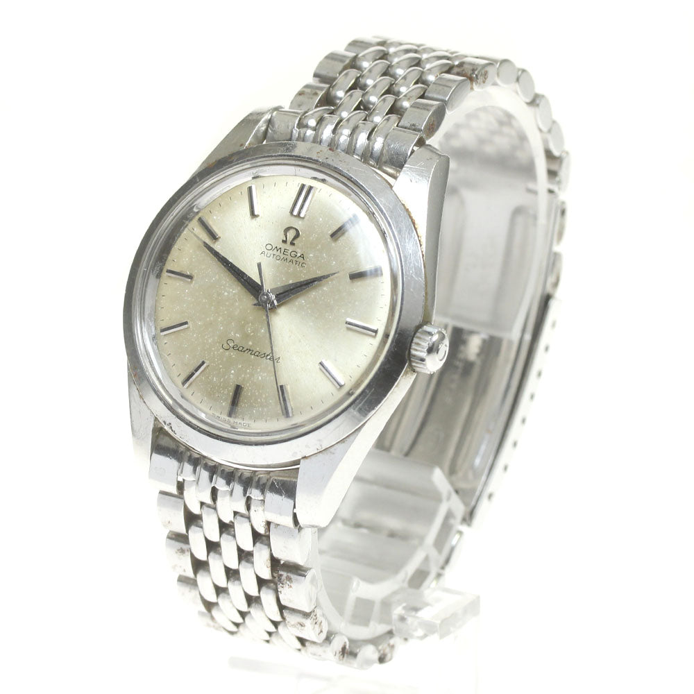 OMEGA Seamaster 165.010 Cal.552 Rice Bracelet Silver Dial Automatic Men's_838666