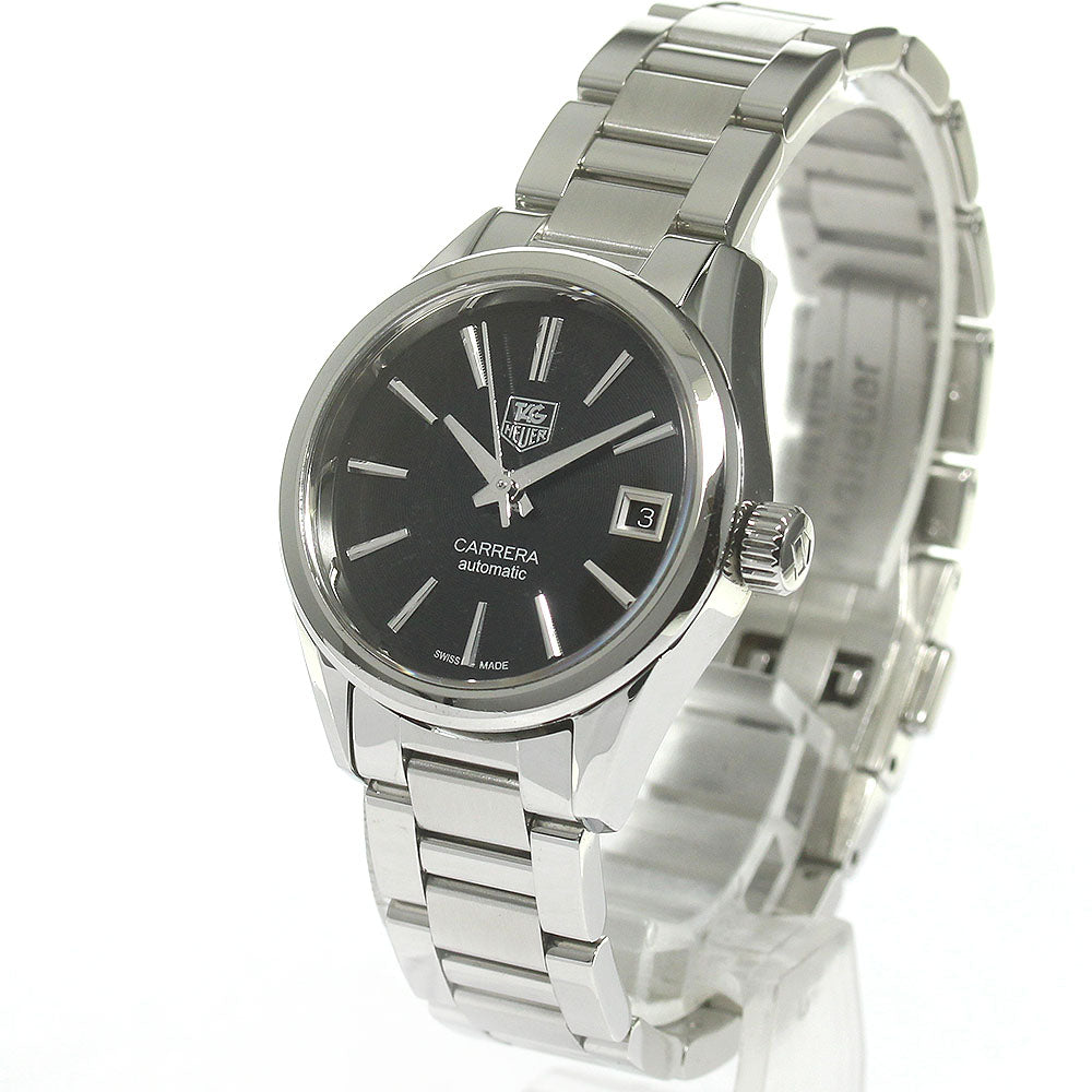 TAG HEUER Carrera WAR2410-2 Date black Dial Automatic Ladies Watch_838722