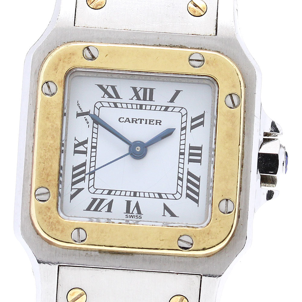 CARTIER Santos GalbeeSM white Dial Automatic Ladies Watch_838753