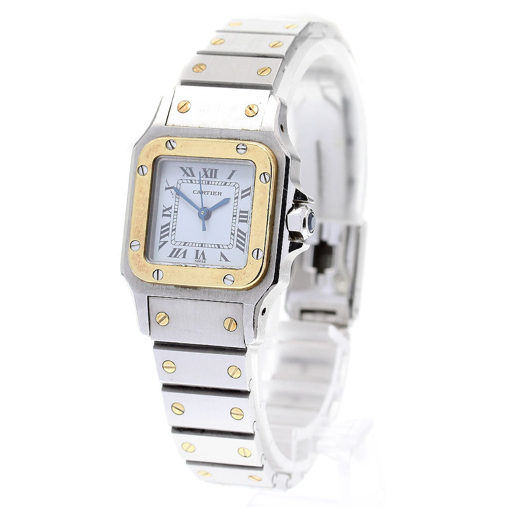 CARTIER Santos GalbeeSM white Dial Automatic Ladies Watch_838753