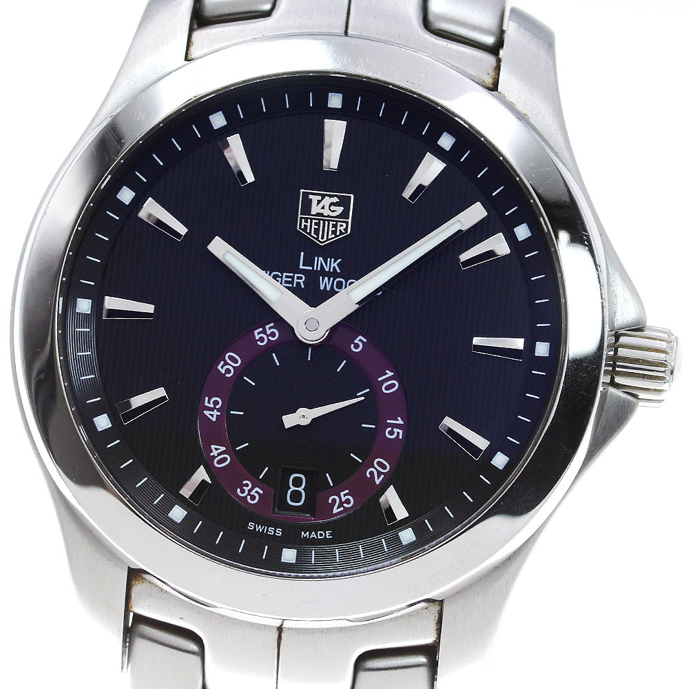 TAG HEUER Link Tiger Woods Model WJF211D Caliber 6 Automatic Men's Watch_839104