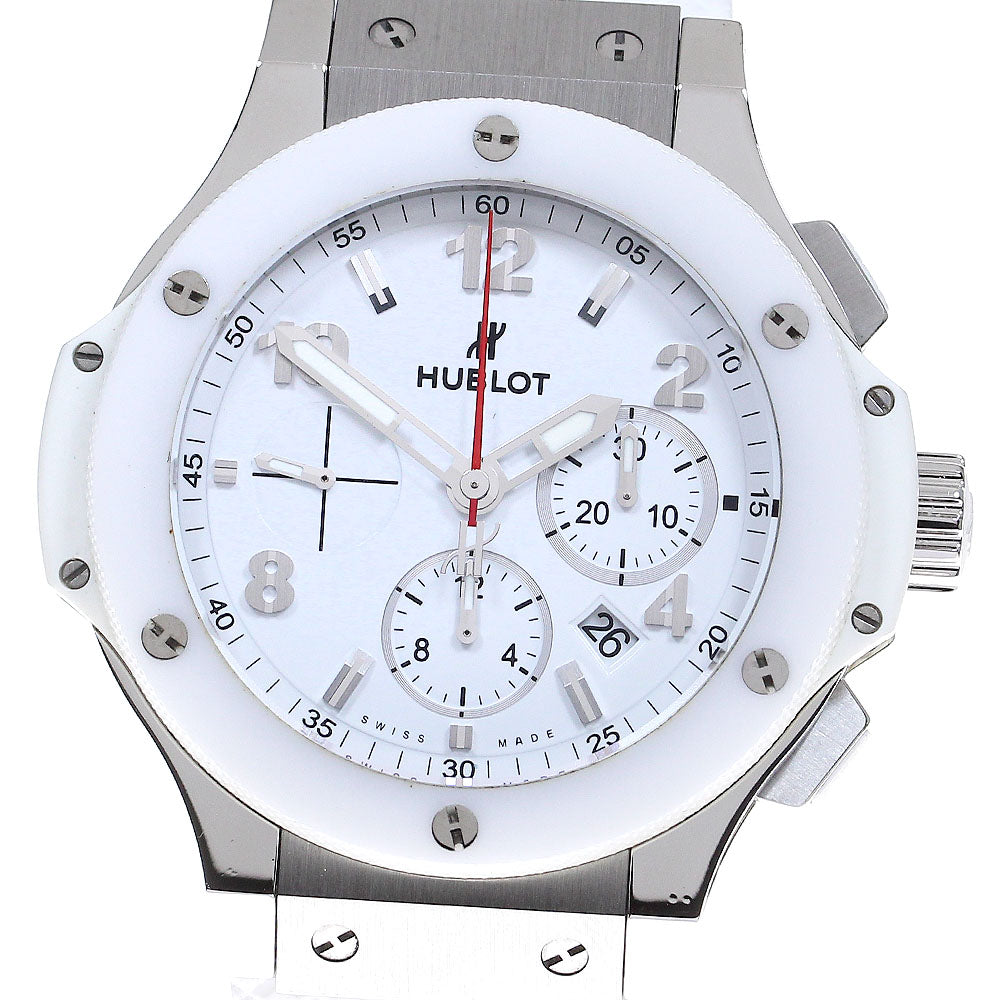 HUBLOT Big Bang Steel White 301.SE.230.RW Chronograph Automatic Men's_839116