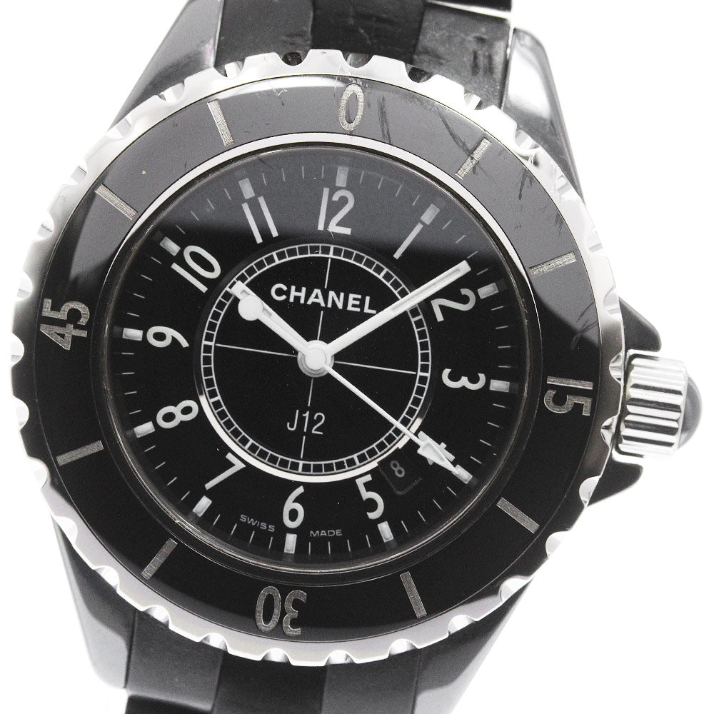 CHANEL J12 H0681 Black ceramic black Dial Quartz Ladies Watch_839121