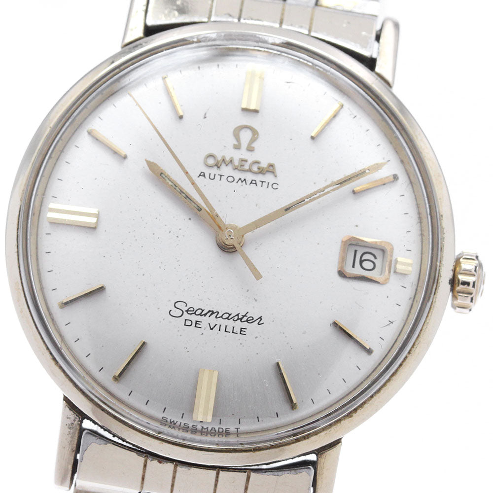 OMEGA Seamaster De Ville Date Silver Dial Automatic Men's Watch_839124