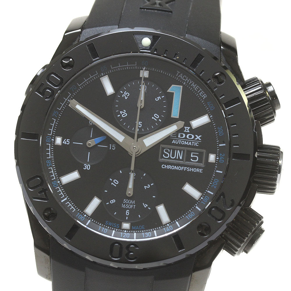 EDOX Class one 01111 DAY-DATE CHRONOGRAPH LIMITED TO 250 PIECES black Dial Automatic Men's Watch_839163