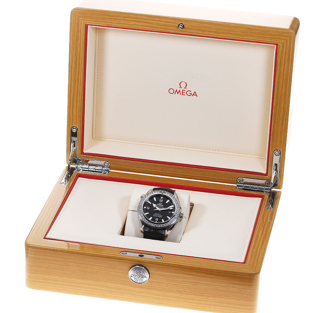 OMEGA Seamaster Planet Ocean 222.18.42.20.01.001 diamond bezel AT Men's_839213
