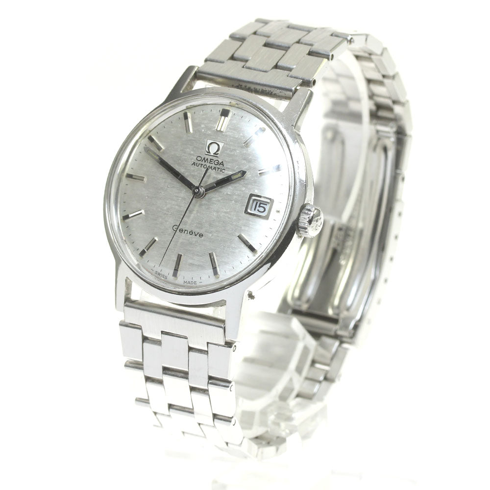 OMEGA Geneve 166.070 Date Cal.565 Silver Dial Automatic Men's Watch_839223